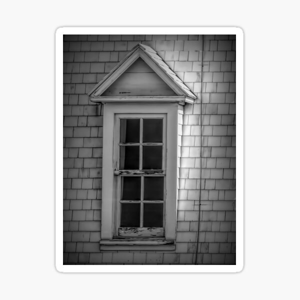 Vintage Dormer Window Sticker