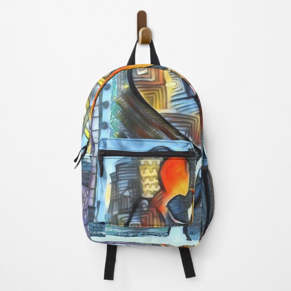 Item preview, Sax man in the city designed and sold by RaulLeonAlvarez.