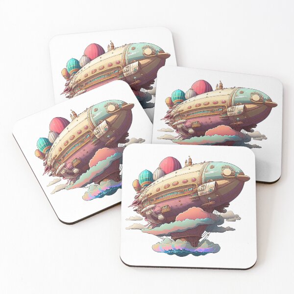 Item preview, Airship Adventures 6 | Colorful Cartoon Travel designed and sold by Sunchaser World.