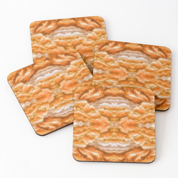 Item preview, Orange Golden Clouds Seamless Pattern designed and sold by Reconocer.