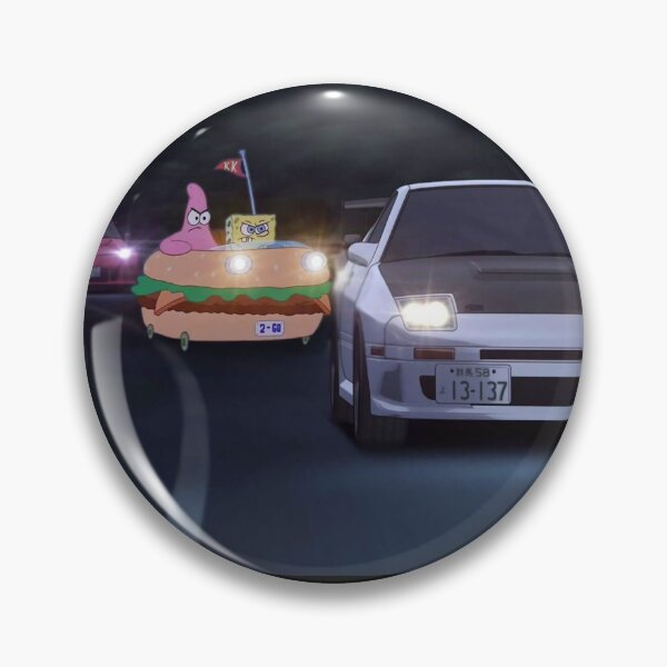 Item preview, Spongebob initial d designed and sold by joseanimates.