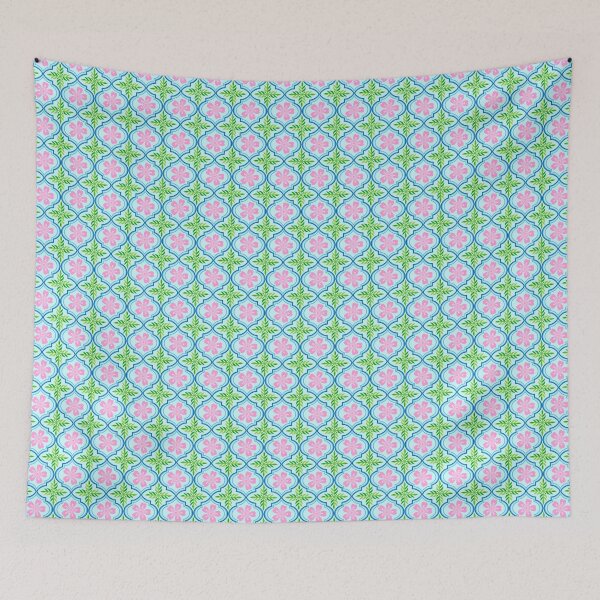 Item preview, Ethnic pattern floral and leaves design designed and sold by Charmy Design.