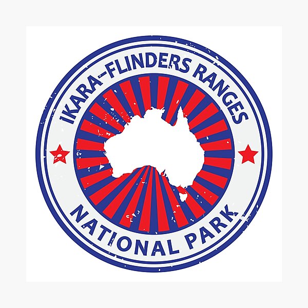 Item preview, Ikara Flinders Ranges National Park Australia Country Symbol designed and sold by KrisSidDesigns.