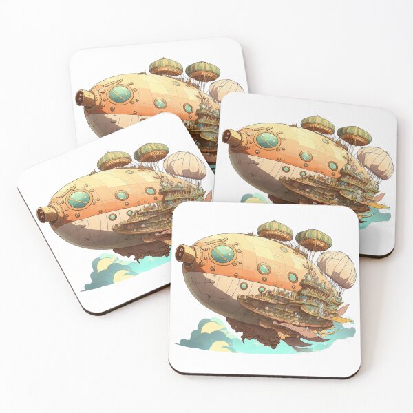 Item preview, Airship Adventures 8 | Colorful Cartoon Travel designed and sold by Sunchaser World.