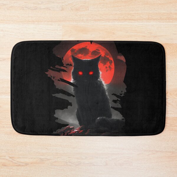 Item preview, Evil black cat designed and sold by Shagrah.