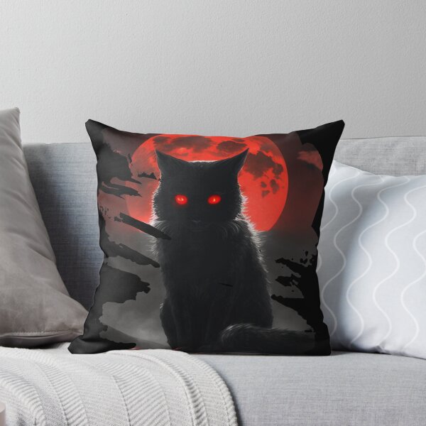 Item preview, Evil black cat designed and sold by Shagrah.