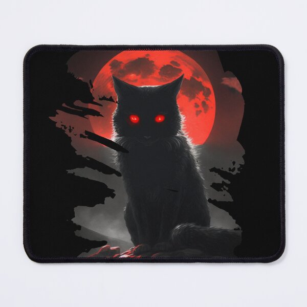 Item preview, Evil black cat designed and sold by Shagrah.
