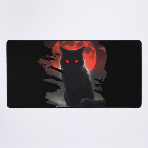 Item preview, Evil black cat designed and sold by Shagrah.