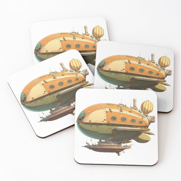 Item preview, Airship Adventures 13 | Colorful Cartoon Travel designed and sold by Sunchaser World.