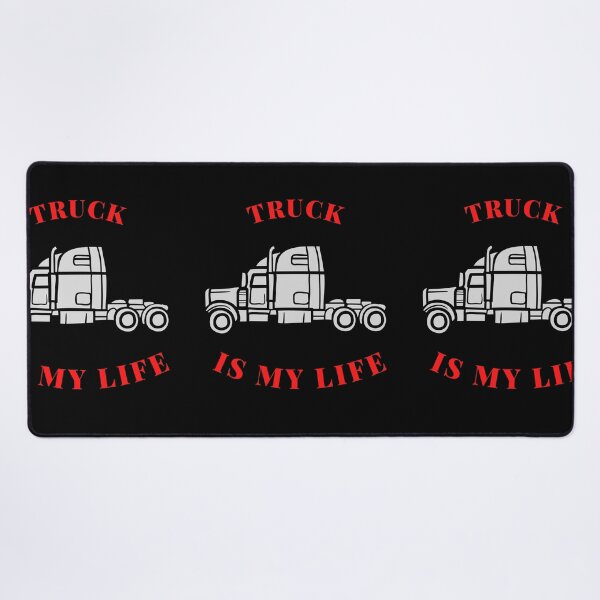 Item preview, Truck is my life designed and sold by Bart-Designs.