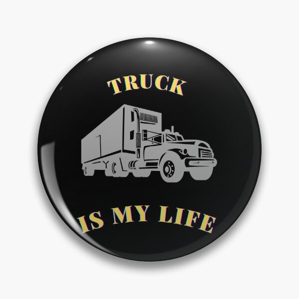 Item preview, Truck is my life designed and sold by Bart-Designs.