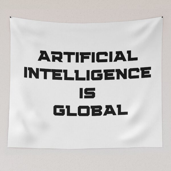 Item preview, CHATGPT ARTIFICIAL INTELLIGENCE IS GLOBAL designed and sold by DesignbyOkoto.