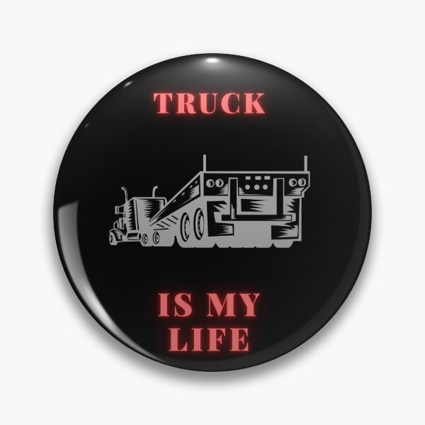 Item preview,  Truck is my life designed and sold by Bart-Designs.