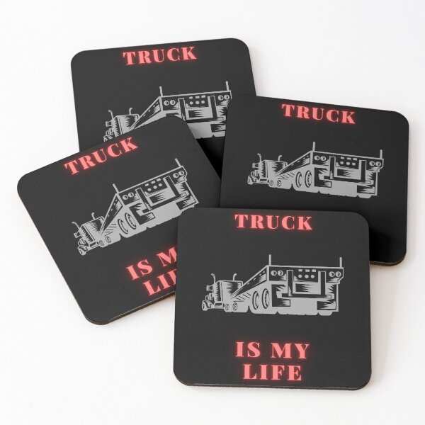 Item preview,  Truck is my life designed and sold by Bart-Designs.