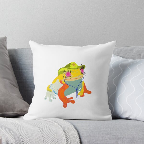 Item preview, Groovy Cowboy Frog designed and sold by cacaportela.