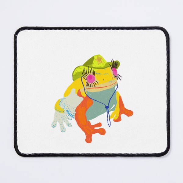 Item preview, Groovy Cowboy Frog designed and sold by cacaportela.