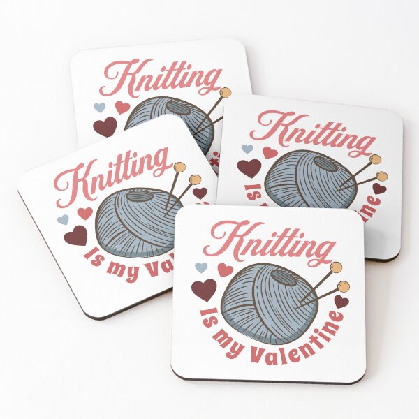 Artikelvorschau, Knitting Valentines Day Single entworfen und verkauft von NerdyCotton.