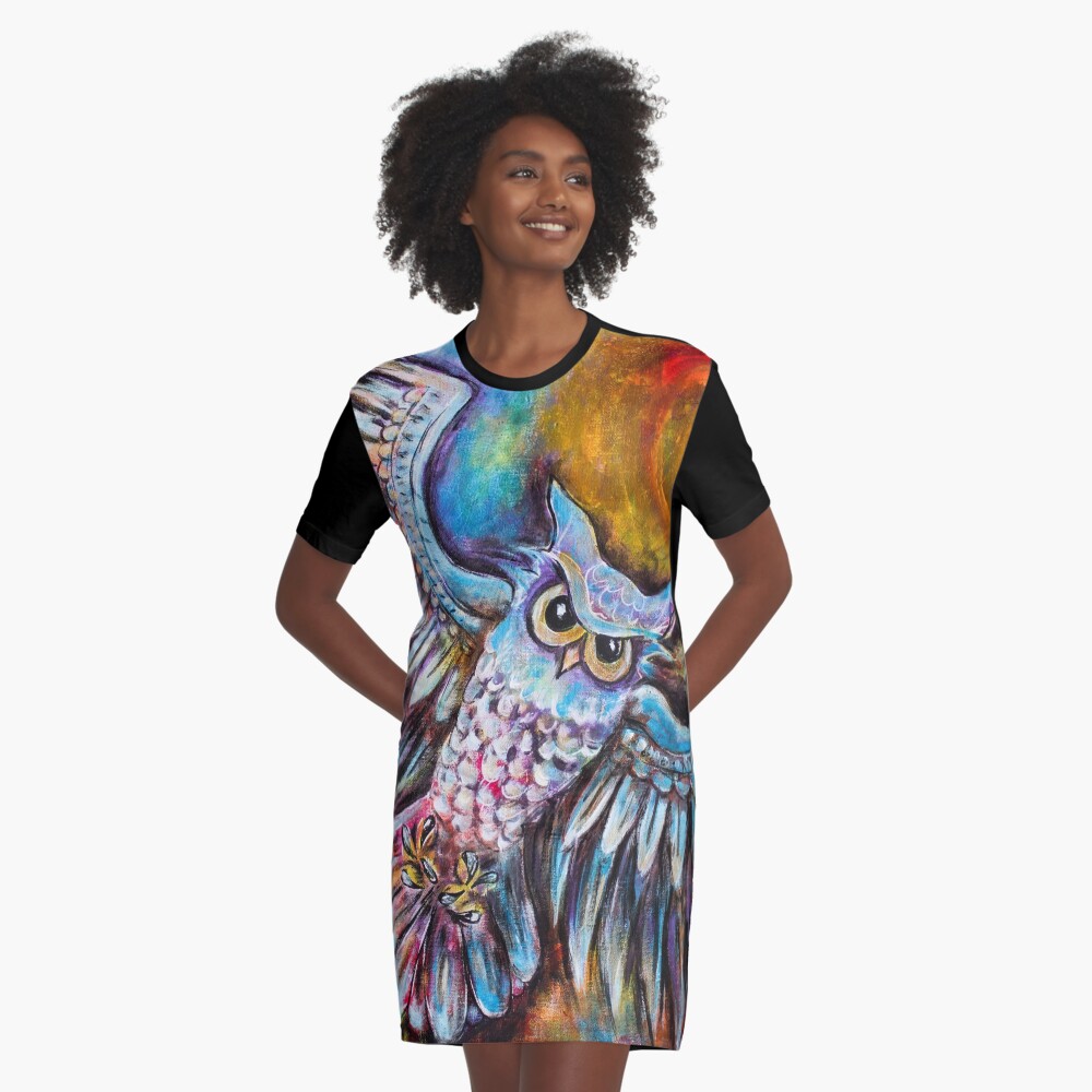 Item preview, Graphic T-Shirt Dress designed and sold by heartsake.