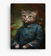 Der Hermitage Court Konditor Lehrling Cat Leinwanddruck