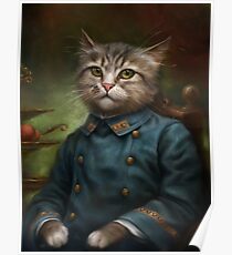 Der Hermitage Court Konditor Lehrling Cat Poster