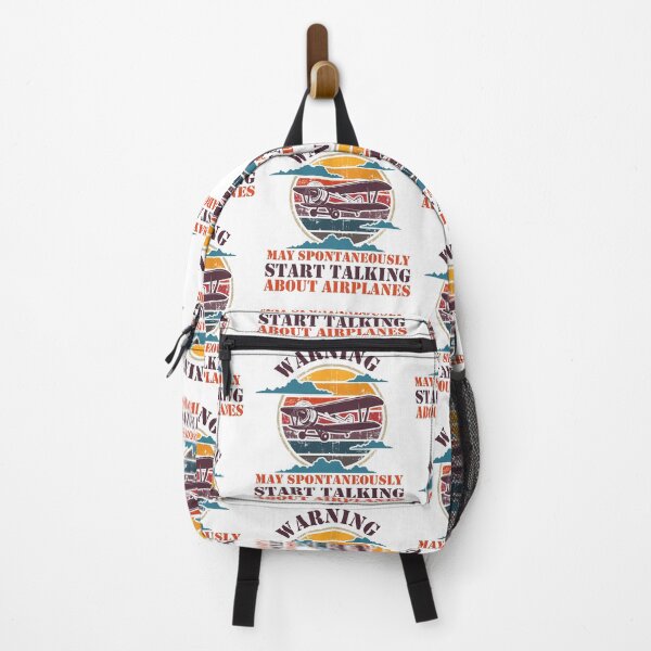 Item preview, WARNING MAY SPONTANEOUSLY START TALKING ABOUT AIRPLANES SUNSET designed and sold by HomeCoquette.