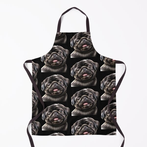 Item preview, Black Pug designed and sold by Fentier.