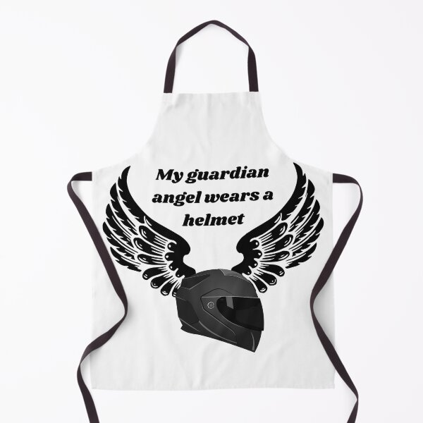 Item preview, My guardian angel wears a helmet designed and sold by courtney petersen.