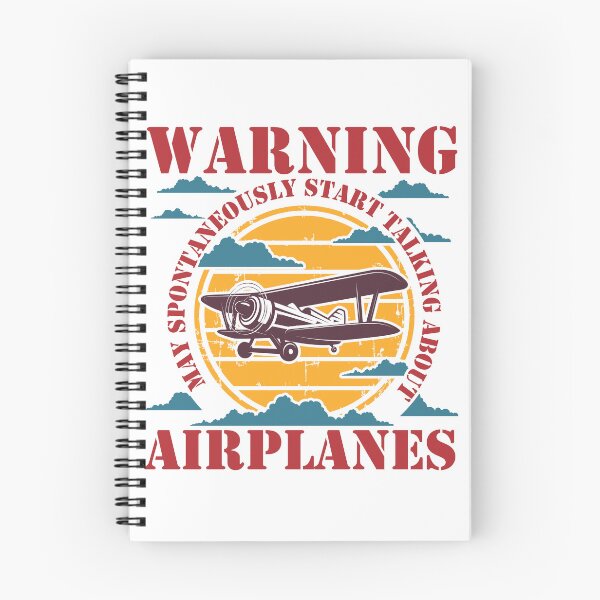 Artikelvorschau, WARNUNG KANN SPONTAN BEGINNEN, ÜBER FLUGZEUGE RETRO SONNENUNTERGANG ZU SPRECHEN entworfen und verkauft von HomeCoquette.