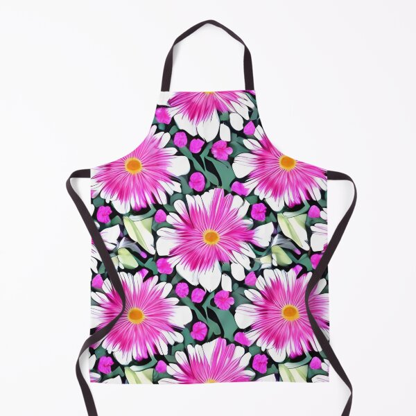 Item preview, Pink daisy flower pattern designed and sold by gramizzia.