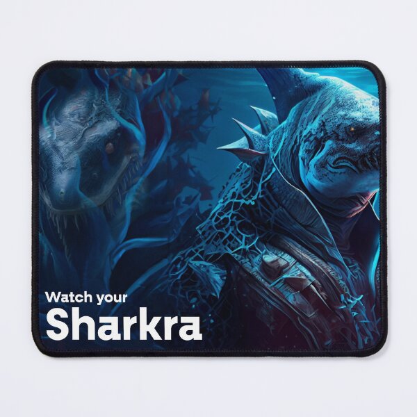 Item preview, Watch your Sharkra! designed and sold by WackyWorldArt.