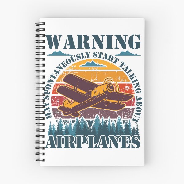 Artikelvorschau, WARNUNG KANN SPONTAN BEGINNEN, ÜBER FLUGZEUGE VINTAGE SONNENUNTERGANG ZU SPRECHEN entworfen und verkauft von HomeCoquette.