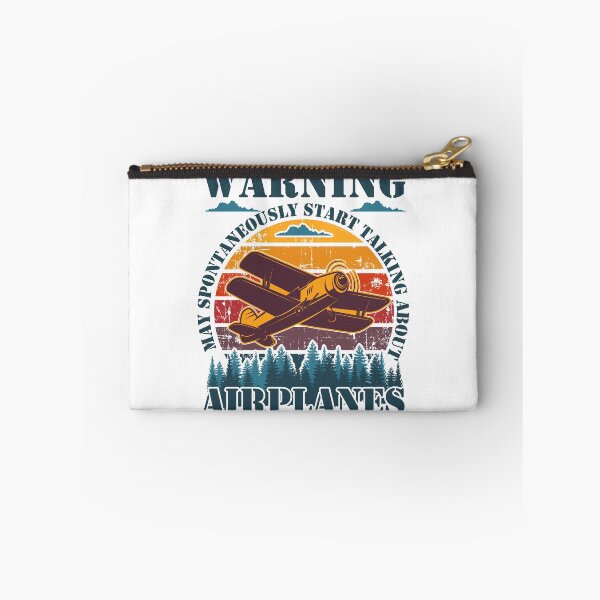 Item preview, WARNING MAY SPONTANEOUSLY START TALKING ABOUT AIRPLANES VINTAGE SUNSET designed and sold by HomeCoquette.