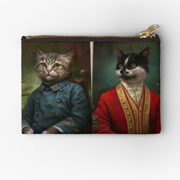 Cat Love Zipper Pouches Redbubble - roblox girl gamer luvs cats