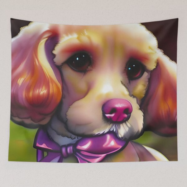 Item preview, Goldendoodle puppy designed and sold by WorldOfFairies.