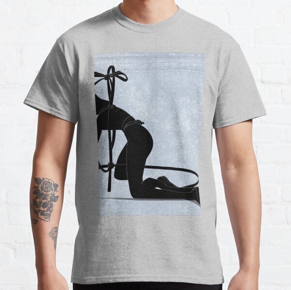 Woman tied in bondage. Classic T-Shirt