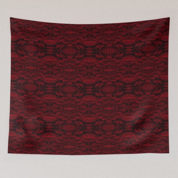 Item preview, Dark Velvet Red Clouds Seamless Pattern designed and sold by Reconocer.