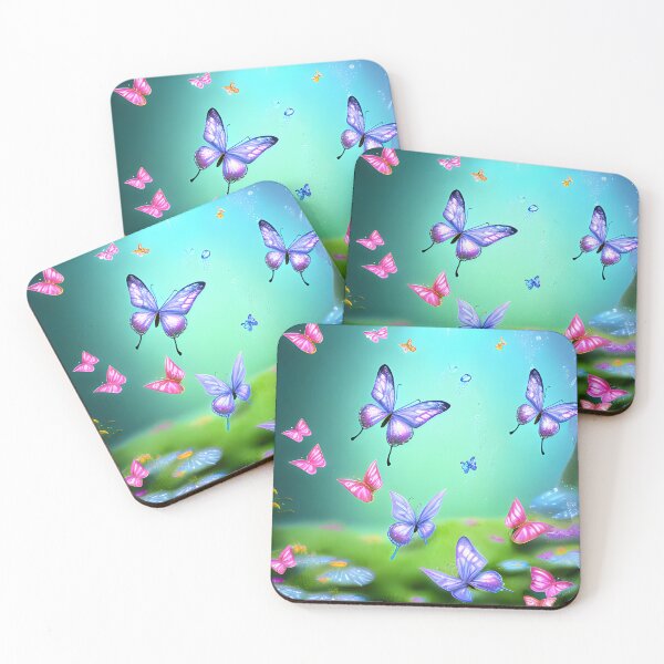 Aperçu de l'œuvre Shiny Butterflies créée et vendue par VitalDesigner.