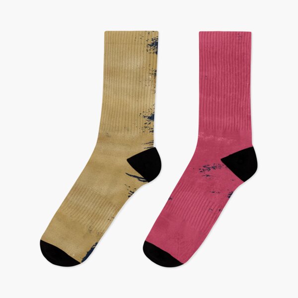 Item preview, Modern Abstract Gold Viva Magenta Brushstrokes designed and sold by InovArtS.
