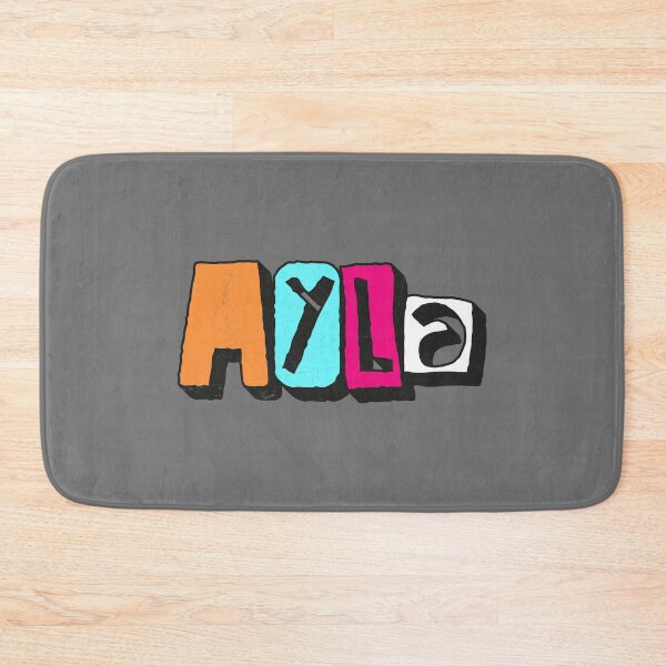 Item preview, AYLA Custom Text Birthday Name designed and sold by Danylo Mikhnievych.