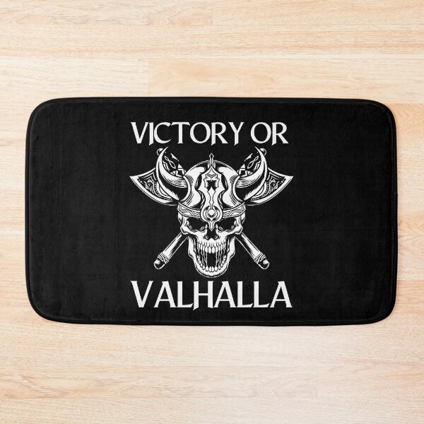Item preview, Victory or Valhalla - Skull with Helmet and Axe designed and sold by Georgy09.