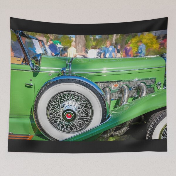 Item preview, 1929 Green Duesenberg MOdel J Convertible X100 designed and sold by RichFrancoCars.