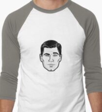 An Archer Christmas Men's Baseball ¾ T-Shirt