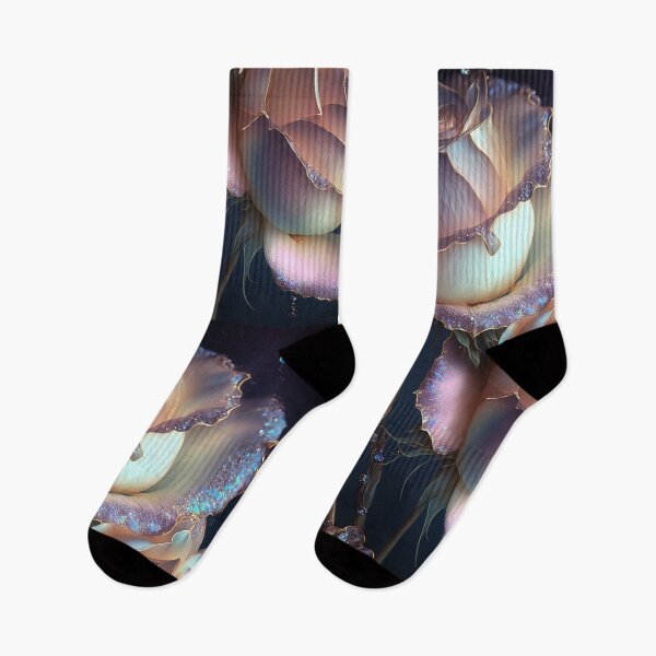 Item preview, Iridescent pastel roses 6 designed and sold by Red Witch Art.