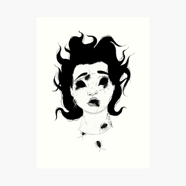 Teeming- Inktober 2017 Art Print