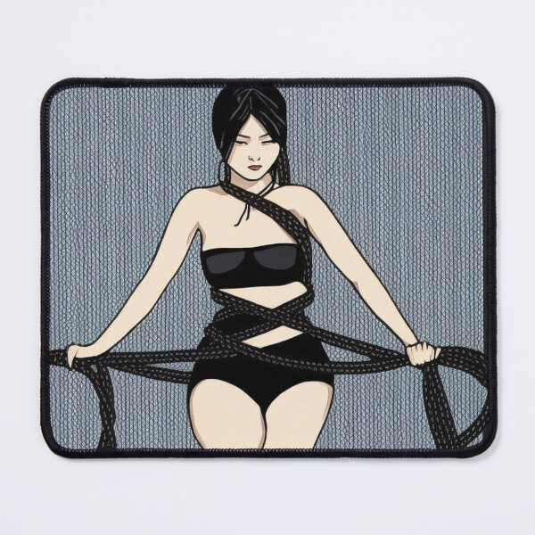 Item preview, Dominant woman tied in bondage - shibari art. designed and sold by BDSMlovers.