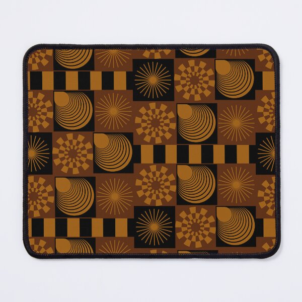 Item preview, Life Is Pain Au Dark Chocolate Abstract Tiles pattern designed and sold by Swagmode.