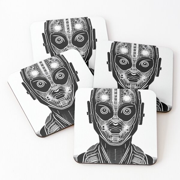 Item preview, Delta android portrait designed and sold by Kamiri.