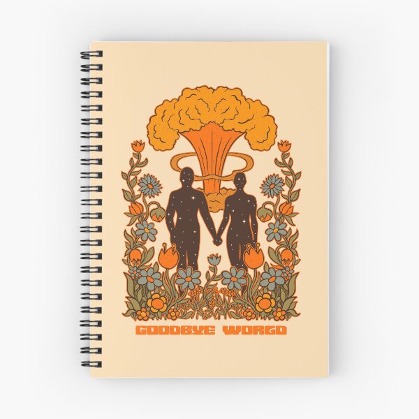 Item preview, atomic explosion print on t-shirt in the style of the 70s designed and sold by ShamanskaKate.