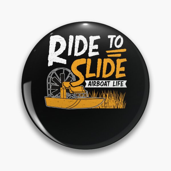 Item preview, Cool Ride To Slide Aiboat Life For Swamp Boater Airboat Fans designed and sold by StrongShirts.