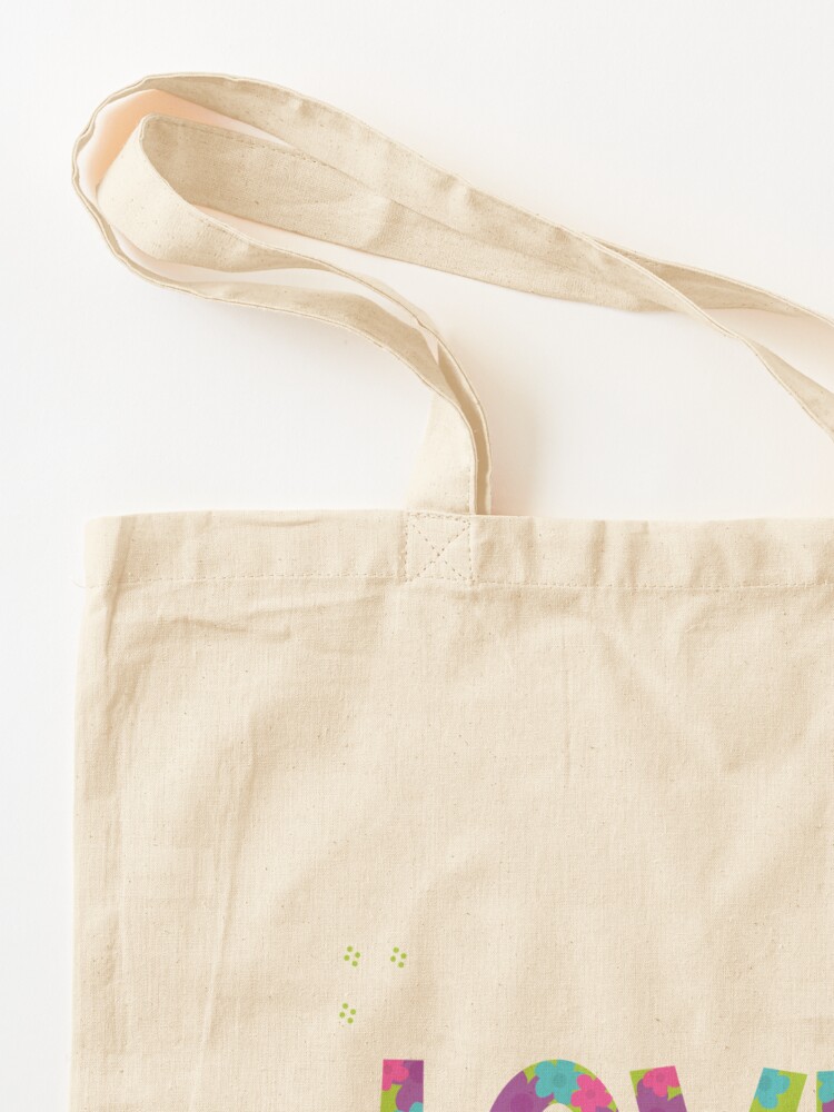 Floral Heart Love Garden Tote Bag by BONB Creative - Pixels